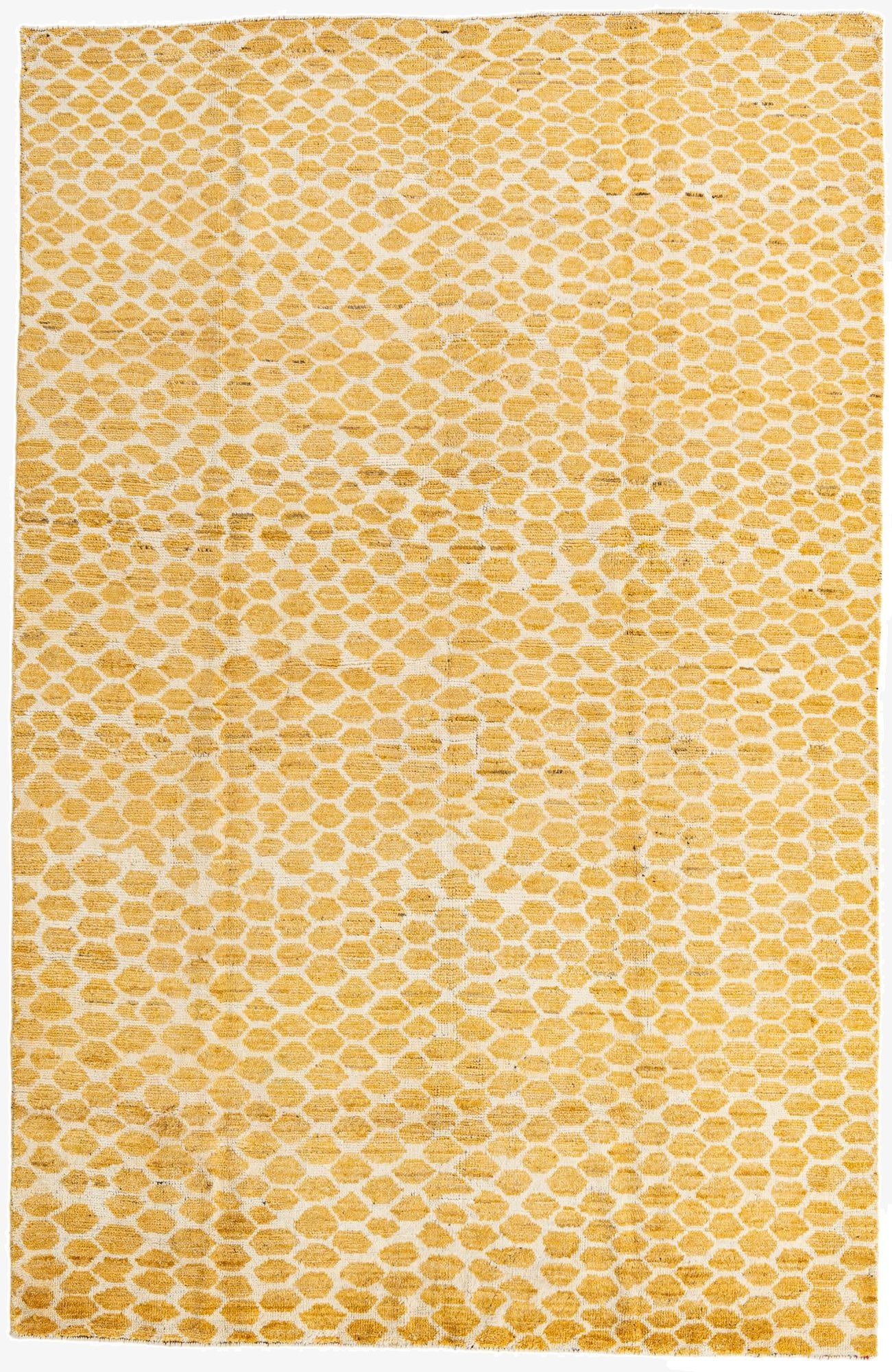 Primary image 6' x 9' 3  Hand Knotted Moroccan Wool Rug