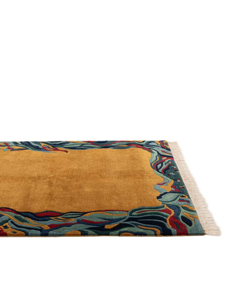 Detail image of 4' 11 x 6' 3  Hand Knotted Nepal Wool Rug