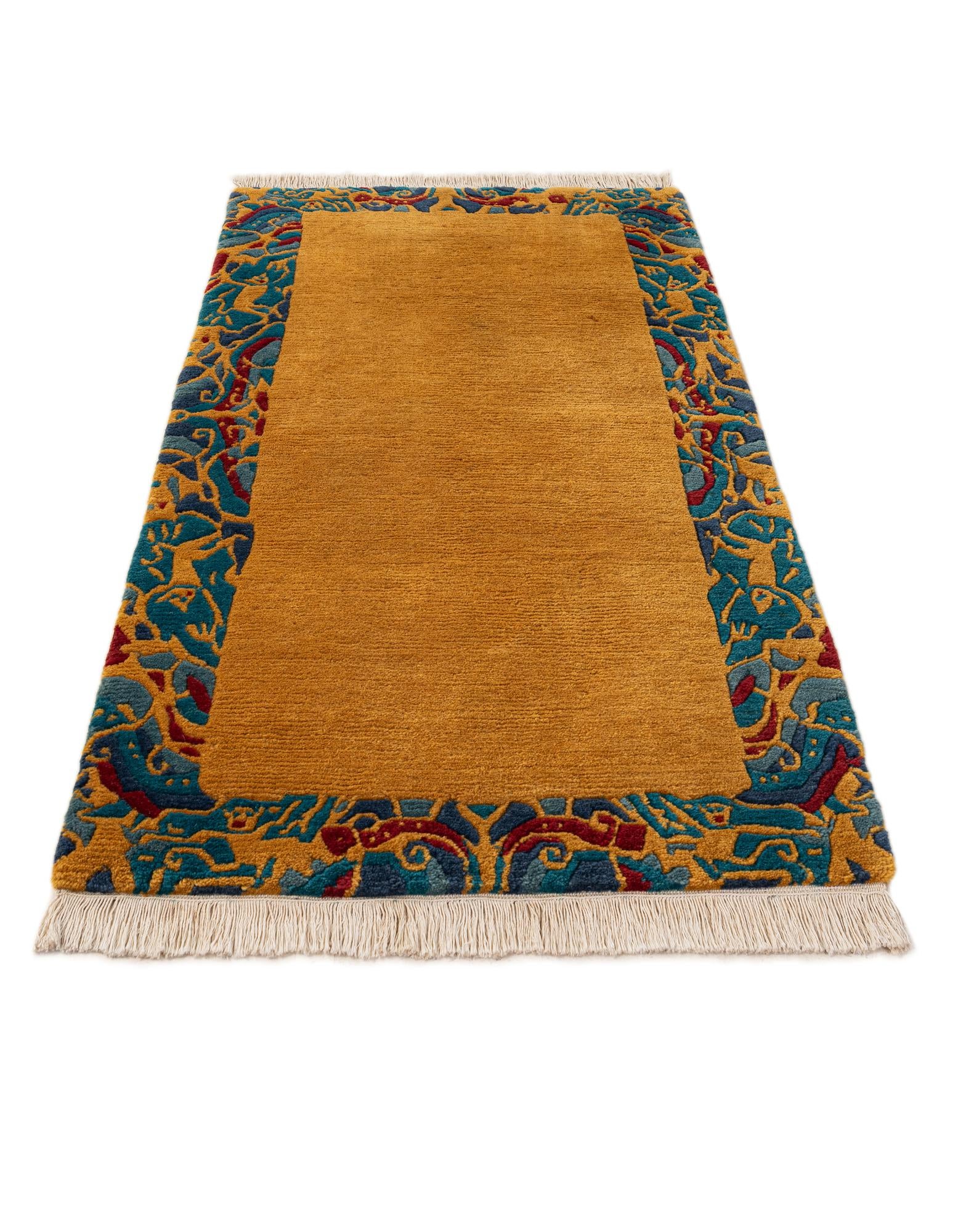 2' 5 x 4' 8 Hand Knotted Nepal Wool Rug