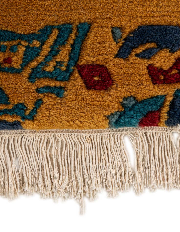 Detail image of 2' 5 x 4' 8  Hand Knotted Nepal Wool Rug