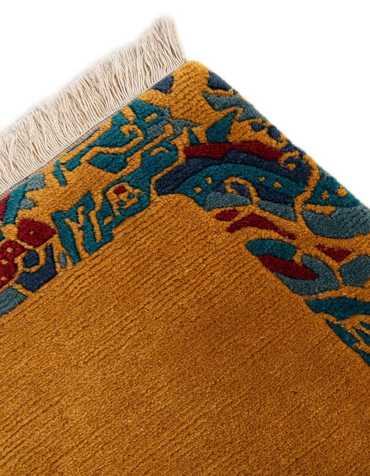 Detail image of 2' 5 x 4' 8  Hand Knotted Nepal Wool Rug