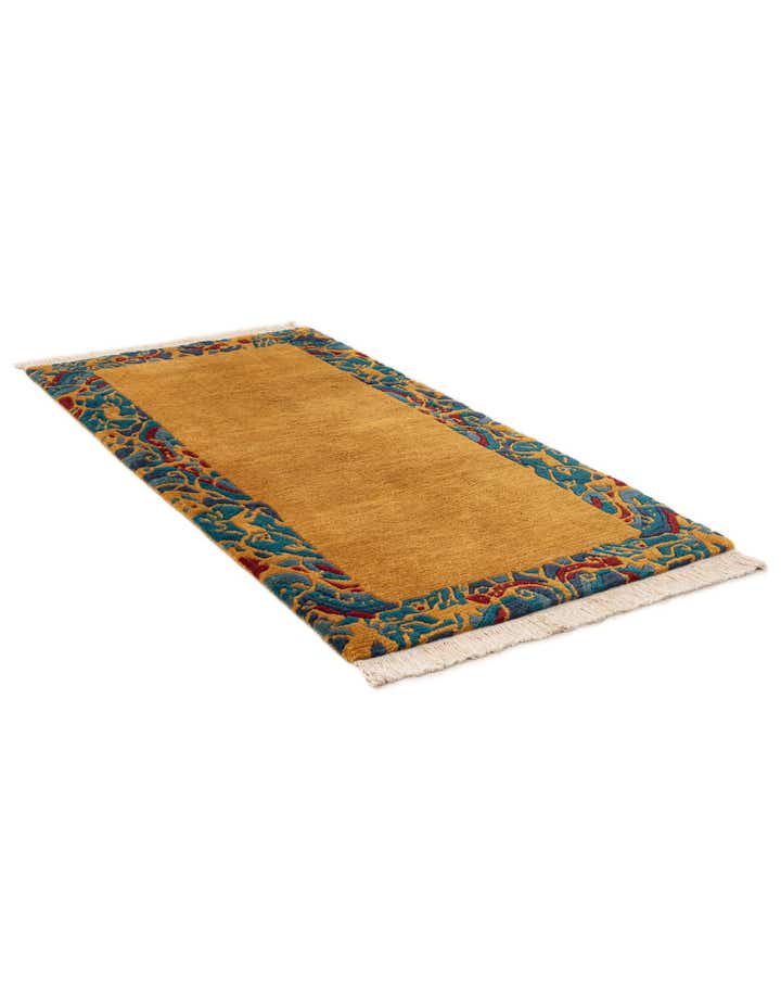 2' 5 x 4' 8 Hand Knotted Nepal Wool Rug