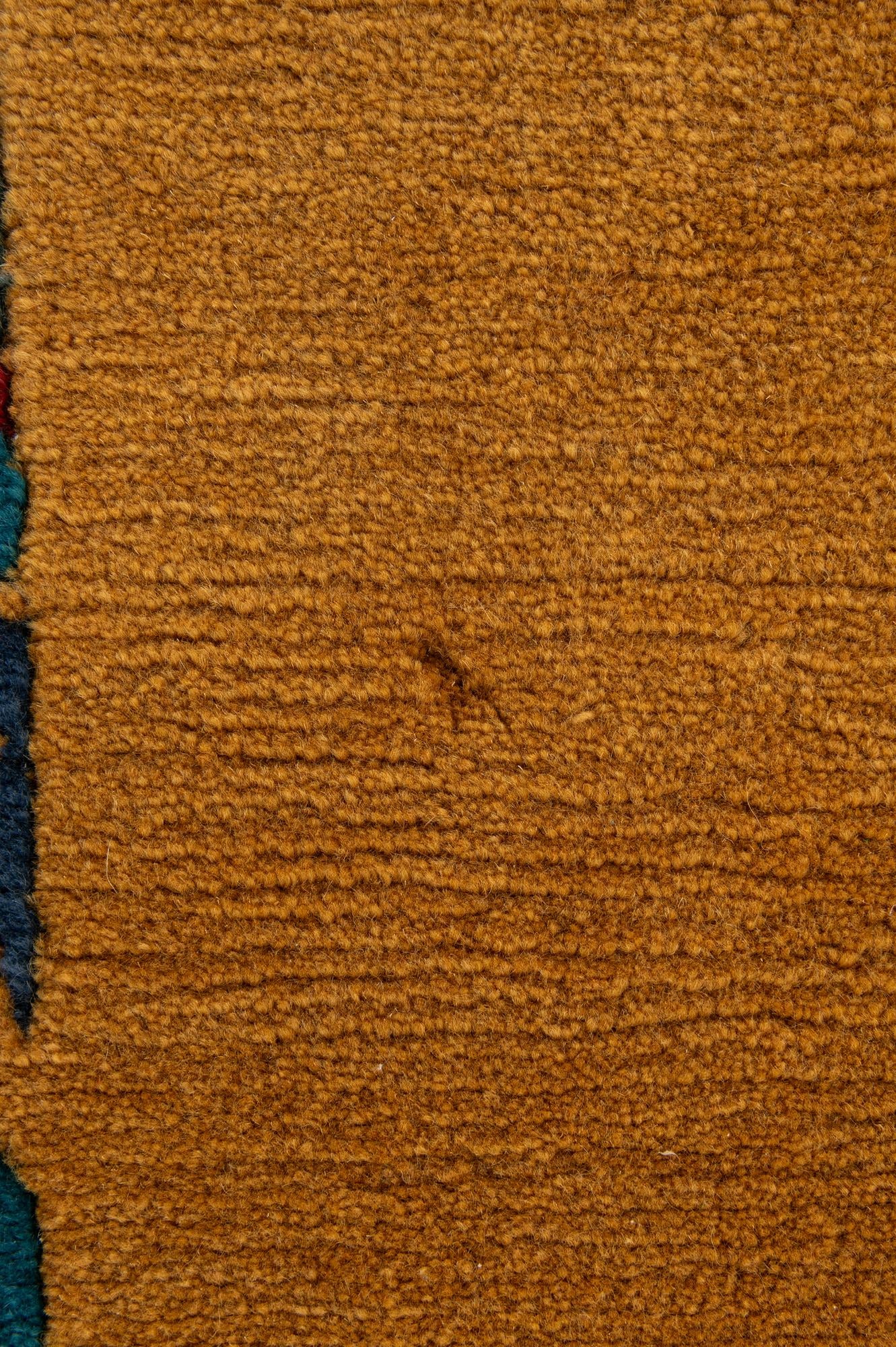 2' 5 x 4' 8 Hand Knotted Nepal Wool Rug