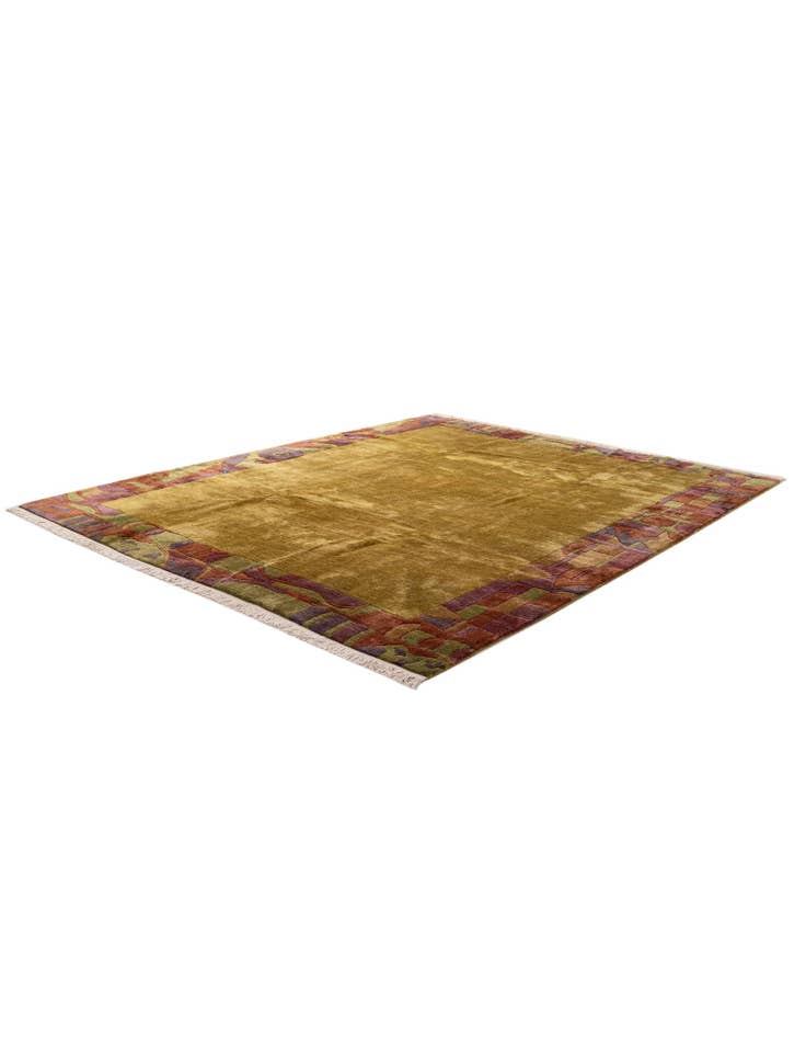 Detail image of 8' 3 x 10'  Hand Knotted Nepal Wool Rug