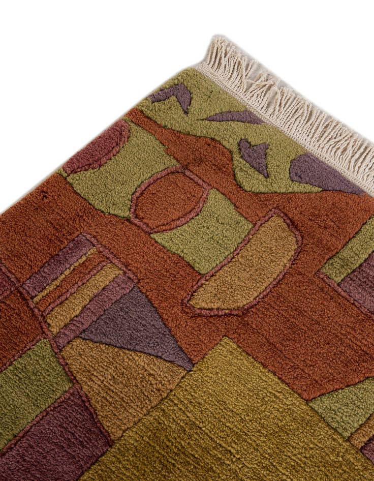 Detail image of 8' 3 x 10'  Hand Knotted Nepal Wool Rug