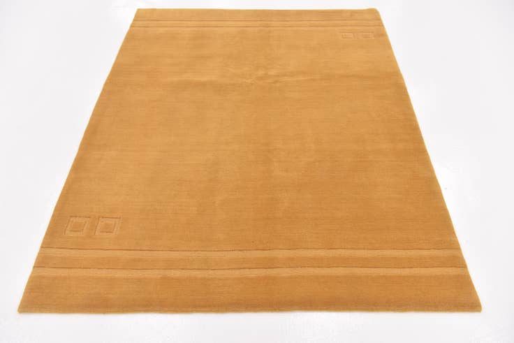 Detail image of 5' x 6' 4 Hand Knotted Nepal Wool Rug