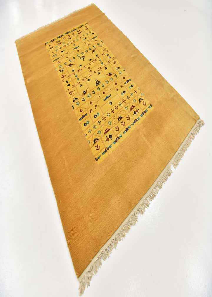 6' 8 x 10' Hand Knotted Nepal Wool Rug