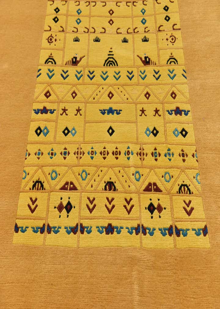 6' 8 x 10' Hand Knotted Nepal Wool Rug