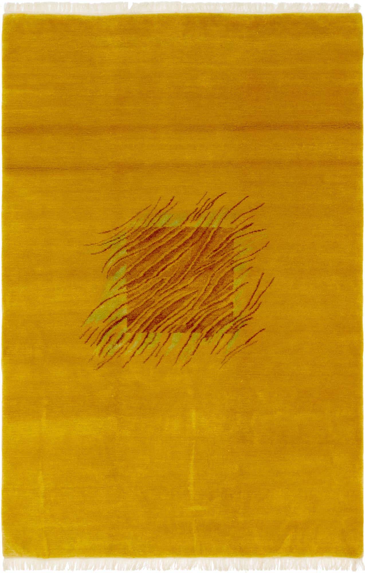 6' 7 x 10' Hand Knotted Nepal Wool Rug