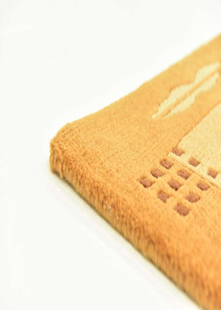 4' 9 x 6' 6 Hand Knotted Nepal Wool Rug