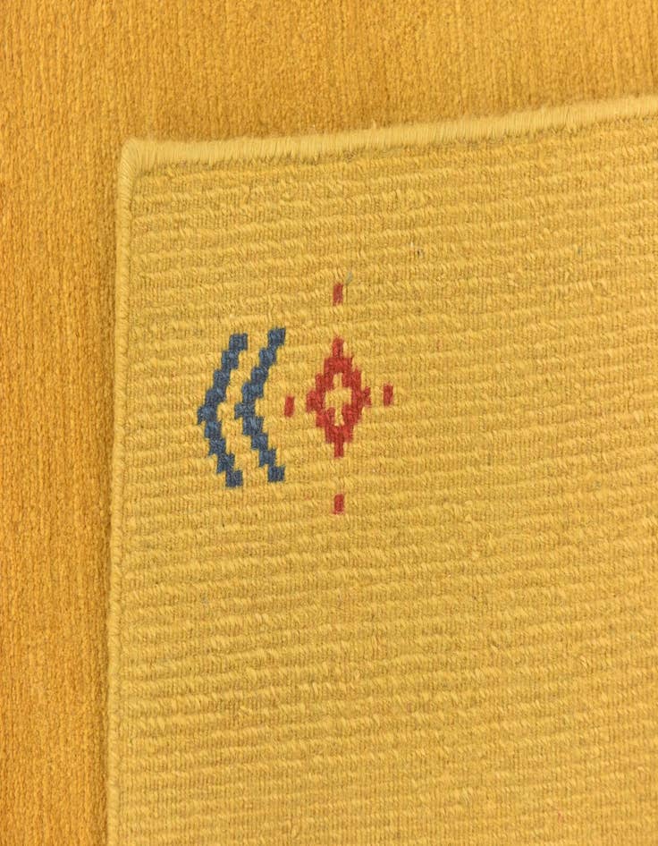 Detail image of 4' x 5' 8  Hand Knotted Nepal Wool Rug