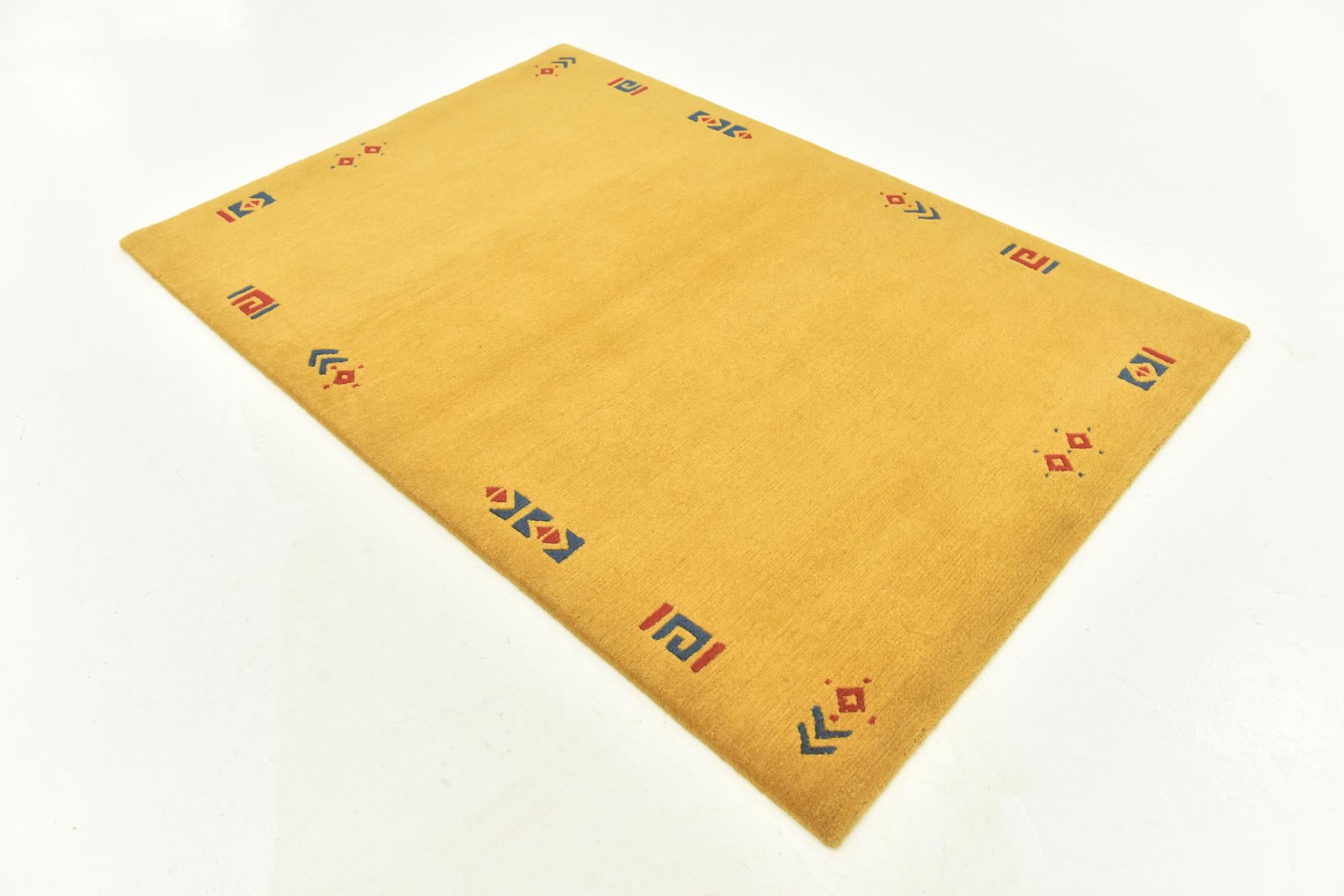4' x 5' 8 Hand Knotted Nepal Wool Rug