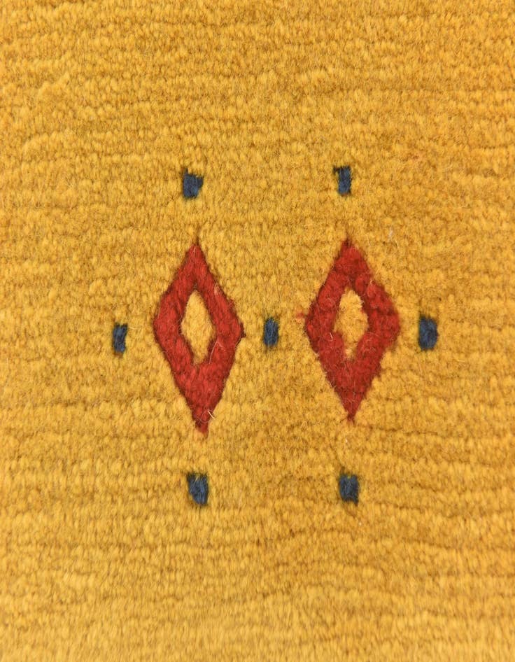 Detail image of 4' x 5' 8  Hand Knotted Nepal Wool Rug