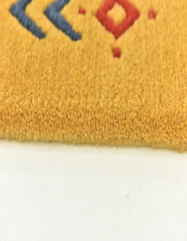 Detail image of 4' x 5' 8  Hand Knotted Nepal Wool Rug