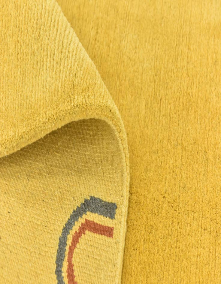 Detail image of 4' 7 x 6' 8  Hand Knotted Nepal Wool Rug