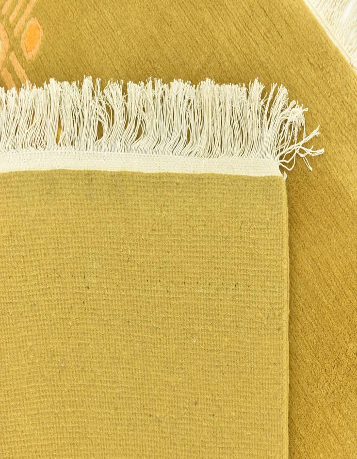 Detail image of 4' 7 x 6' 7  Hand Knotted Nepal Wool Rug