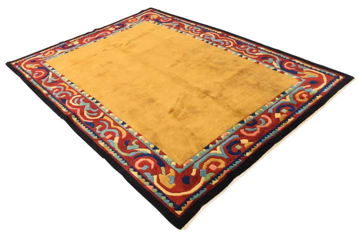 5' 9 x 7' 9 Hand Knotted Nepal Wool Rug