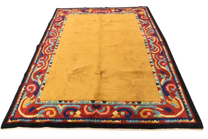 5' 9 x 7' 9 Hand Knotted Nepal Wool Rug