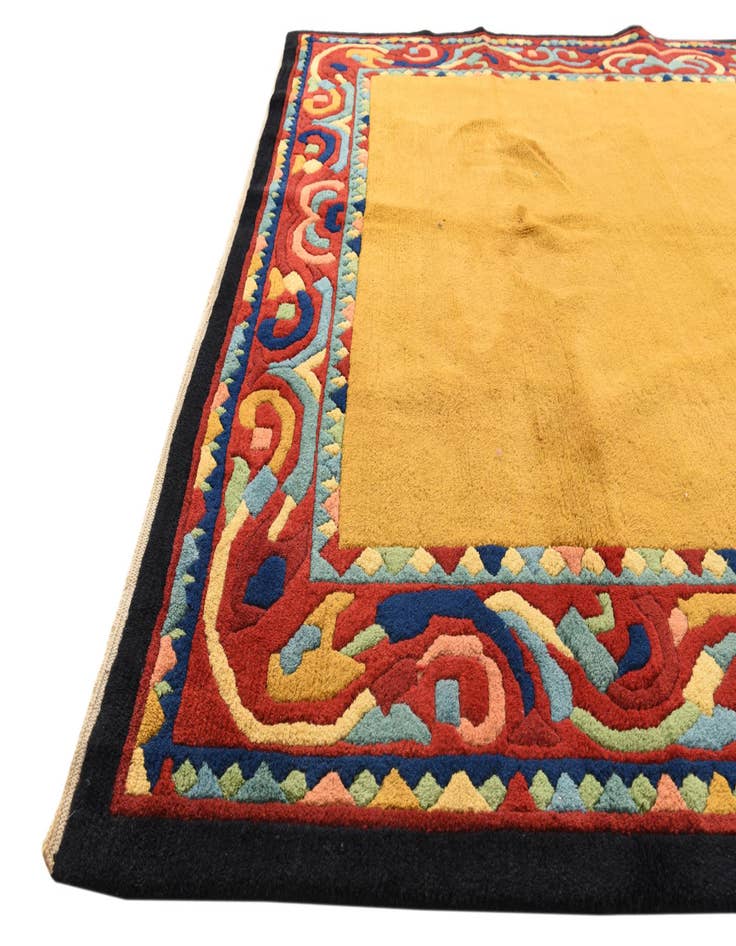 Detail image of 5' 9 x 7' 9 Hand Knotted Nepal Wool Rug