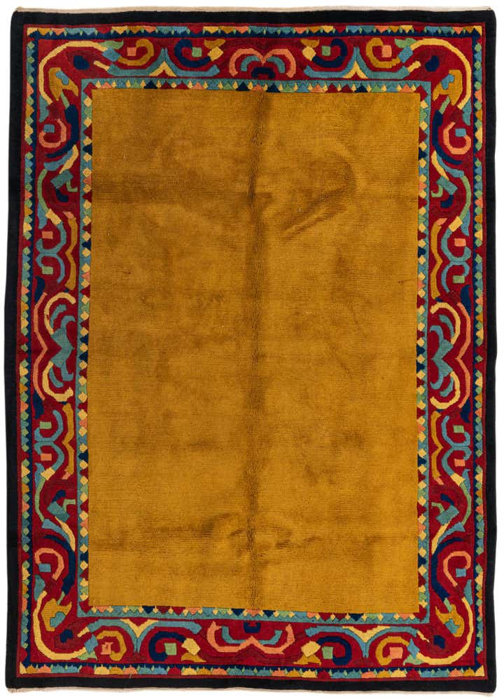 5' 9 x 7' 9 Hand Knotted Nepal Wool Rug