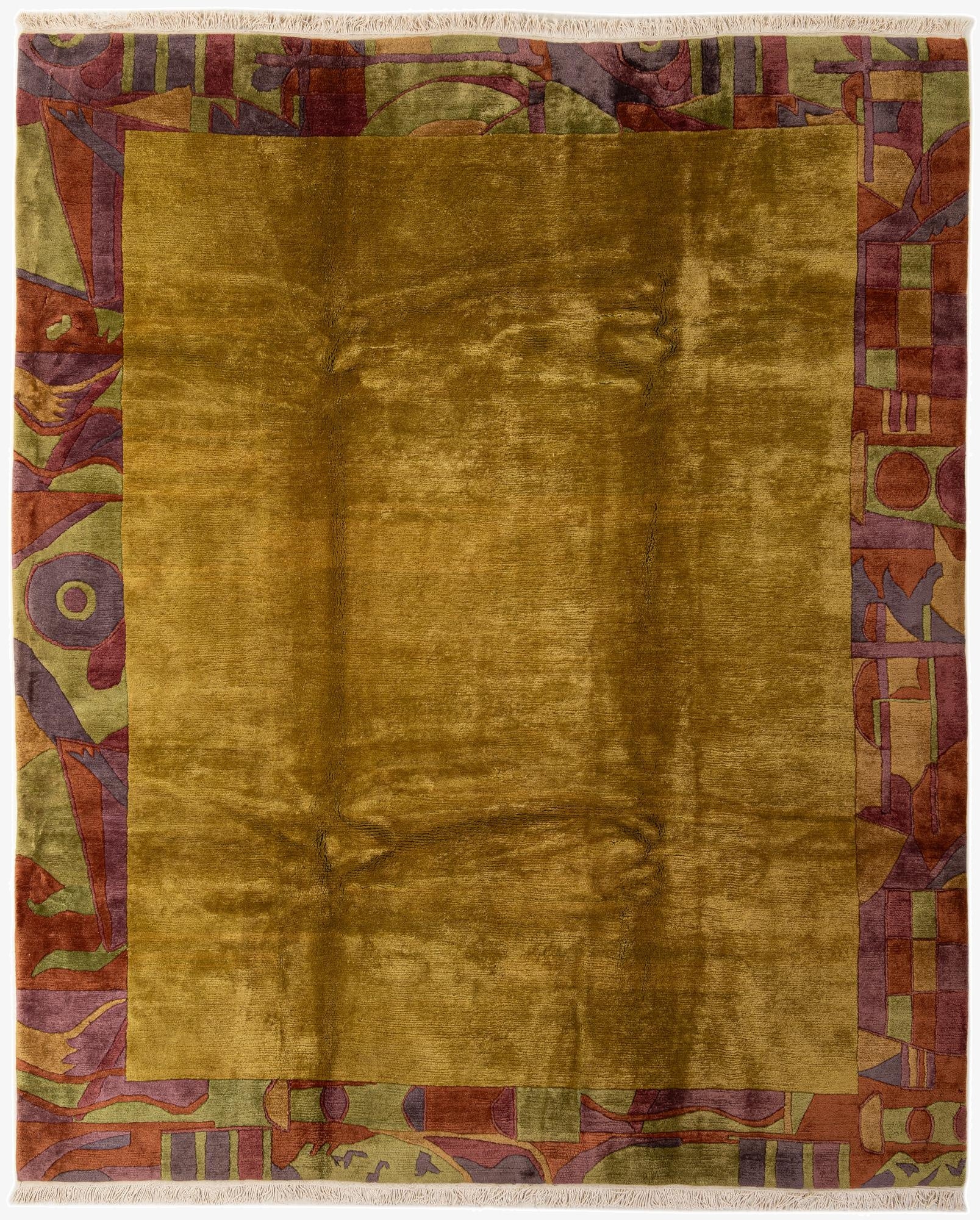 8' 3 x 10'  Hand Knotted Nepal Wool Rug