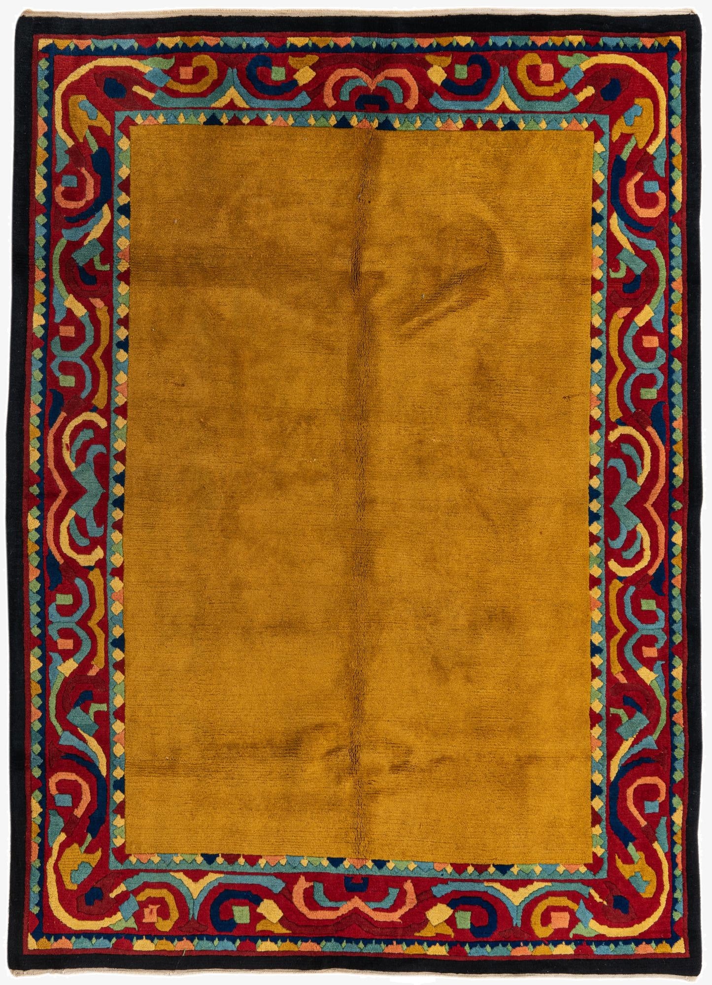 5' 9 x 7' 9 Hand Knotted Nepal Wool Rug