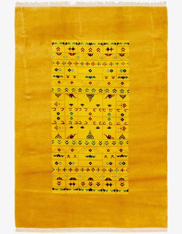 6' 8 x 10' Hand Knotted Nepal Wool Rug