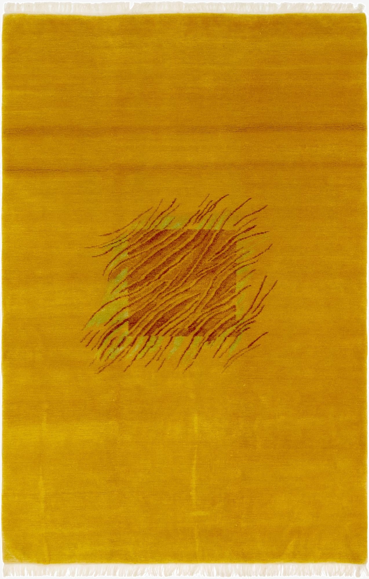 6' 7 x 10'  Hand Knotted Nepal Wool Rug