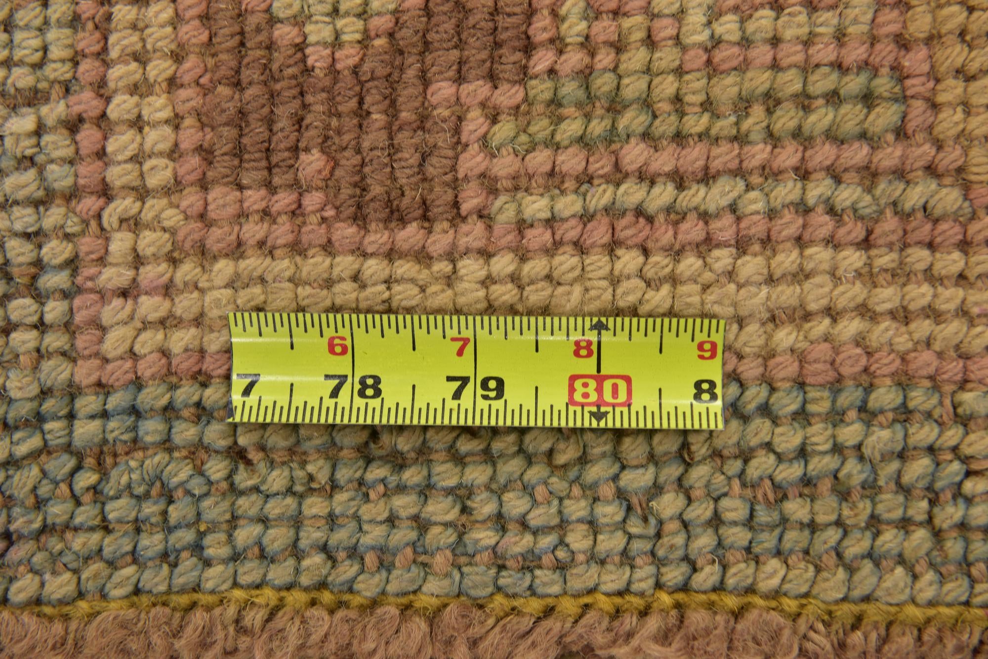 3' 7 x 6' 3 Hand Knotted Oushak Wool Rug