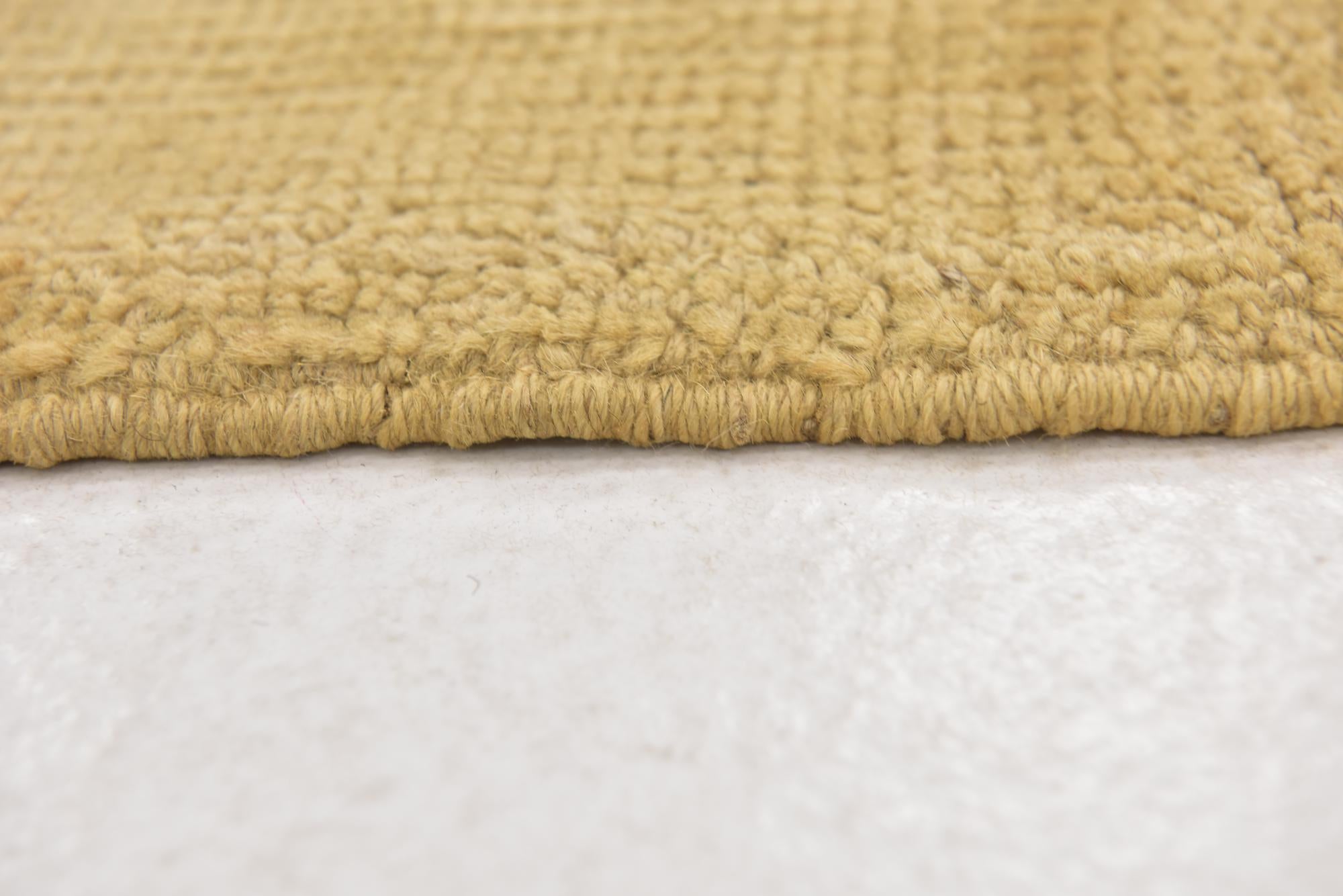 3' 8 x 4' 8 Hand Knotted Oushak Wool Rug
