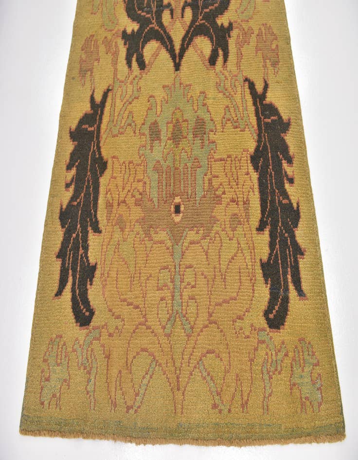 Detail image of 4' 8 x 7' 4  Hand Knotted Oushak Wool Rug