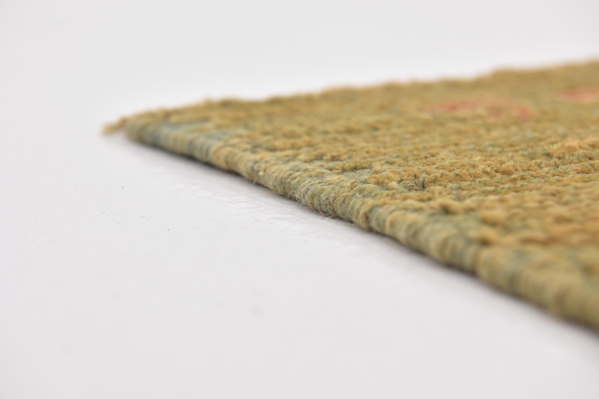 4' 8 x 7' 4 Hand Knotted Oushak Wool Rug