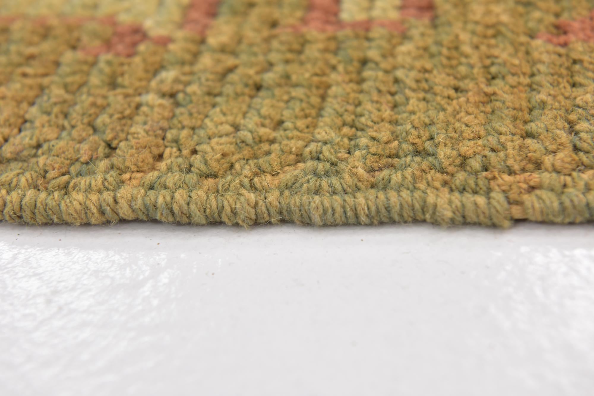 4' 8 x 7' 4 Hand Knotted Oushak Wool Rug