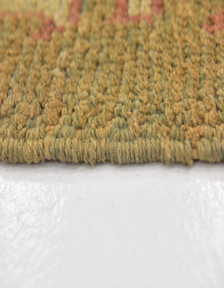 Detail image of 4' 8 x 7' 4  Hand Knotted Oushak Wool Rug