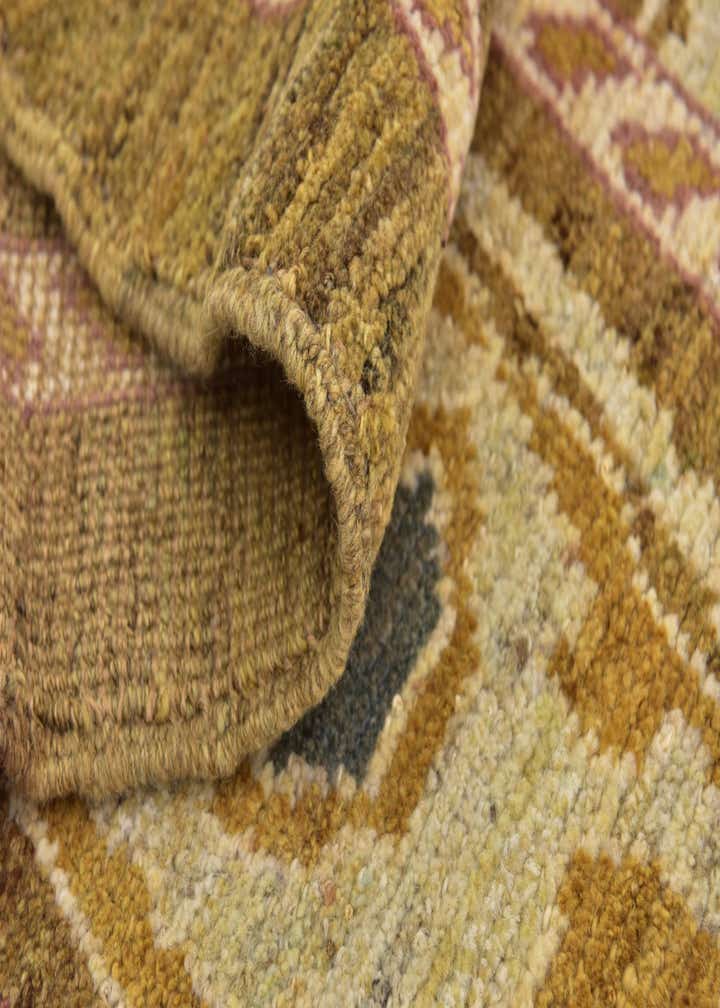9' 7 x 14' 9 Hand Knotted Oushak Wool Rug