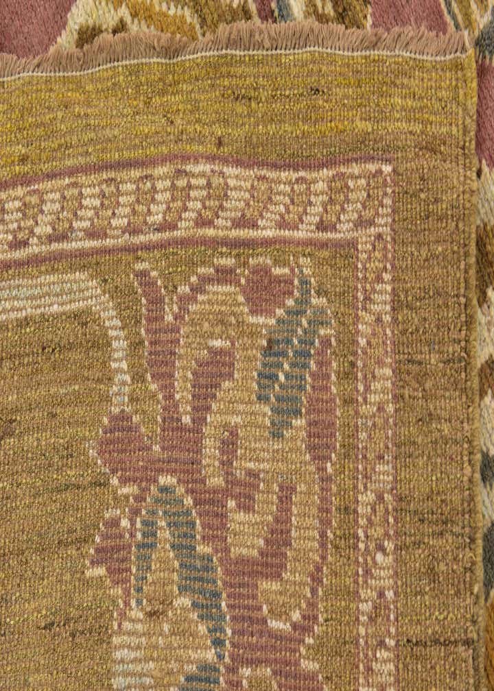 9' 7 x 14' 9 Hand Knotted Oushak Wool Rug
