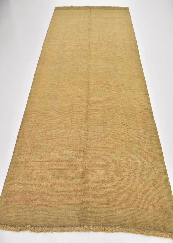 6' 7 x 9' 8 Hand Knotted Oushak Wool Rug