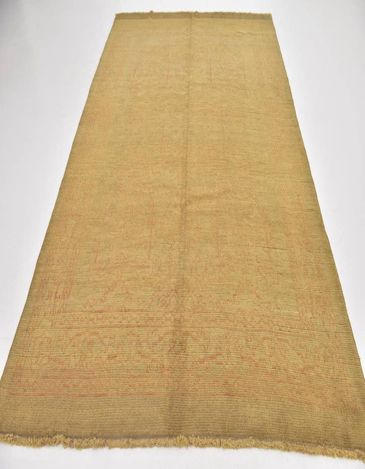 Detail image of 6' 7 x 9' 8 Hand Knotted Oushak Wool Rug