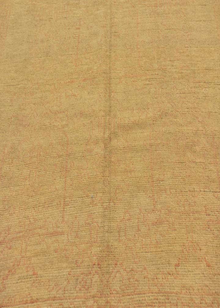 6' 7 x 9' 8 Hand Knotted Oushak Wool Rug