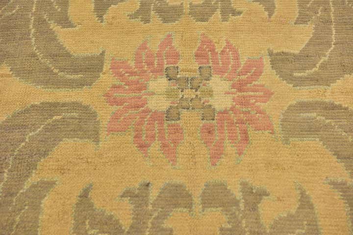 4' 3 x 6' 8 Hand Knotted Oushak Wool Rug