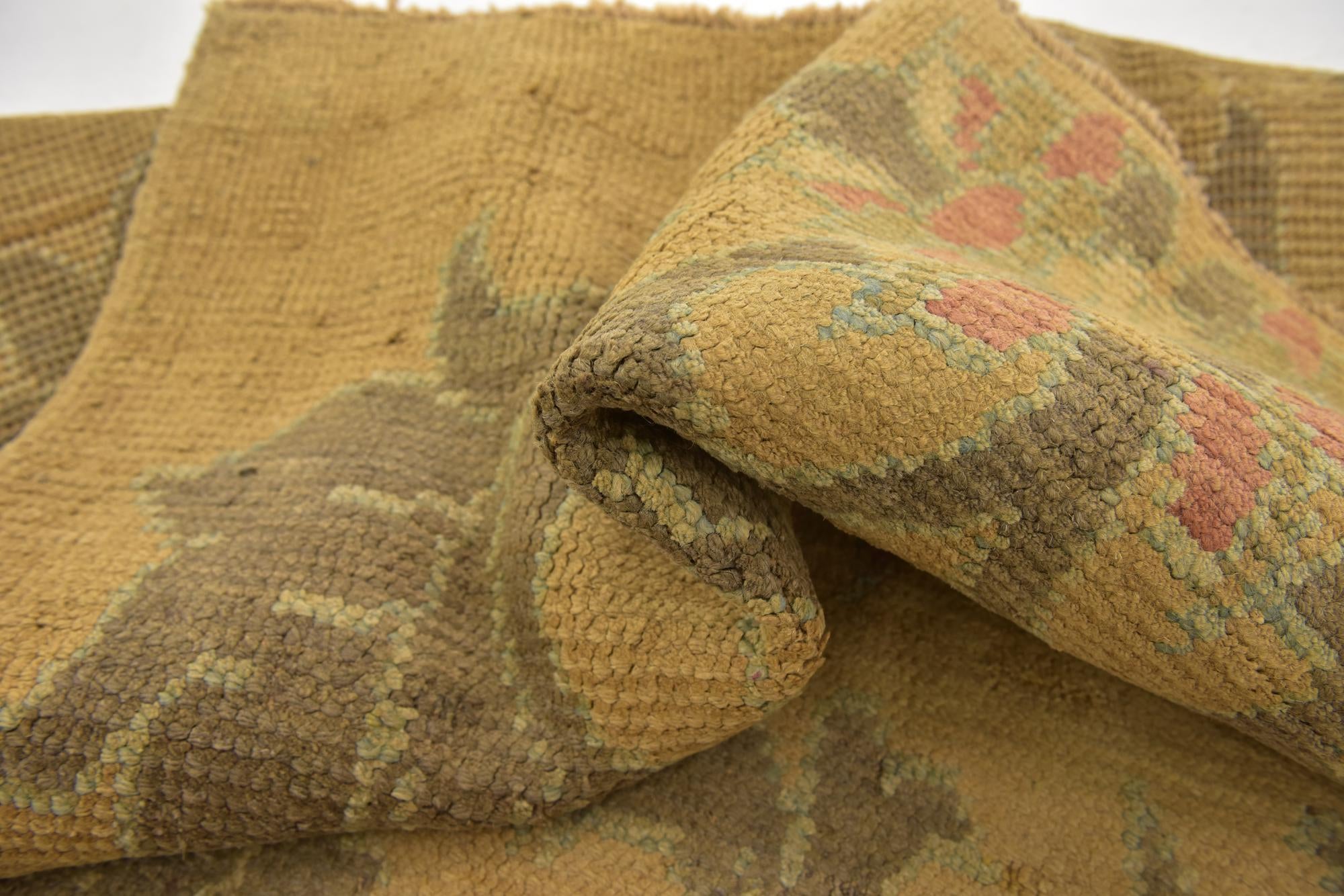 4' 3 x 6' 8 Hand Knotted Oushak Wool Rug