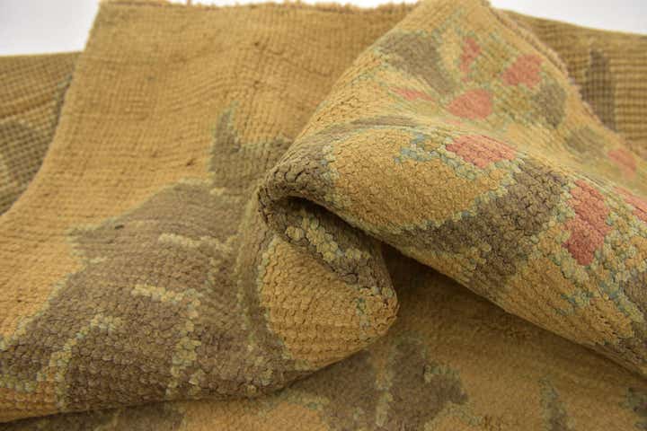 4' 3 x 6' 8 Hand Knotted Oushak Wool Rug
