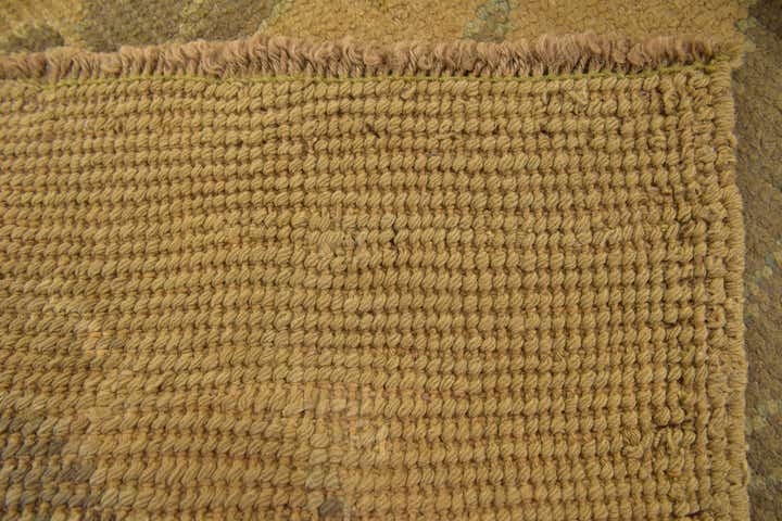 4' 3 x 6' 8 Hand Knotted Oushak Wool Rug