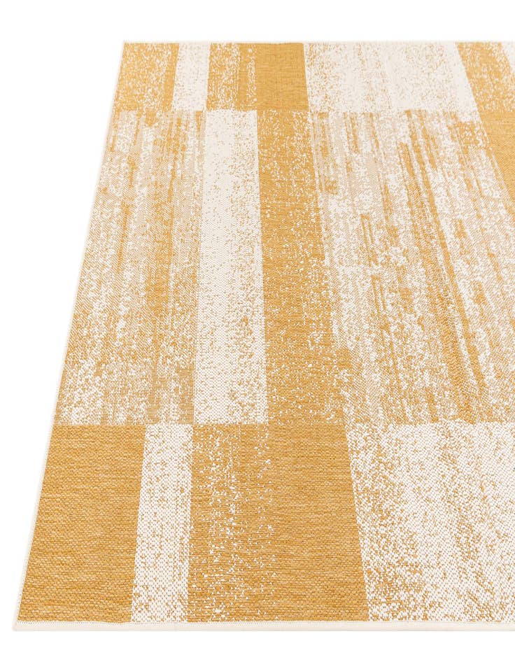 Detail image of 5' 3 x 7' 8  Washable Modern Indoor / Outdoor Rug