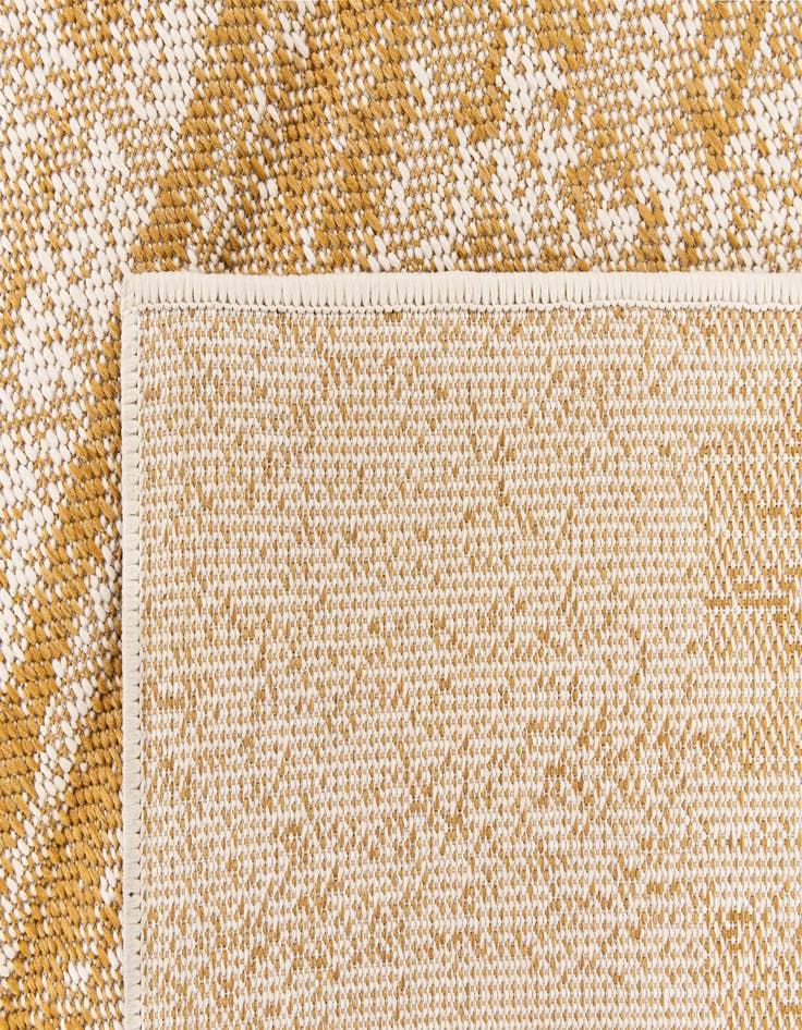 Detail image of 5' 3 x 7' 8  Washable Modern Indoor / Outdoor Rug