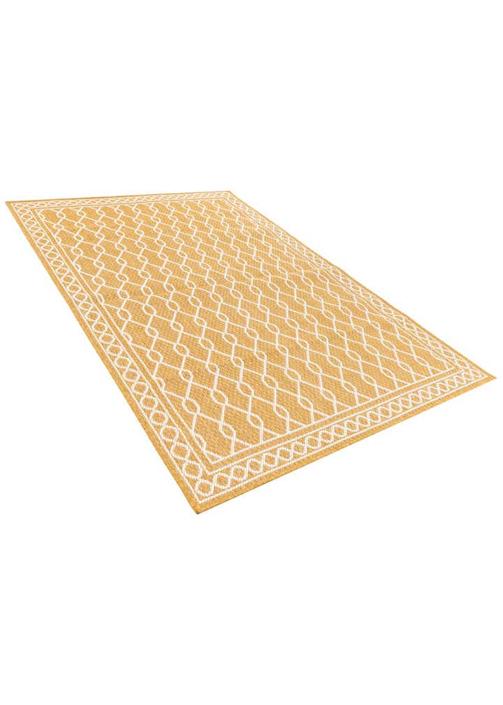 5' 3 x 7' 8 Easy-Clean Modern Indoor / Outdoor Rug