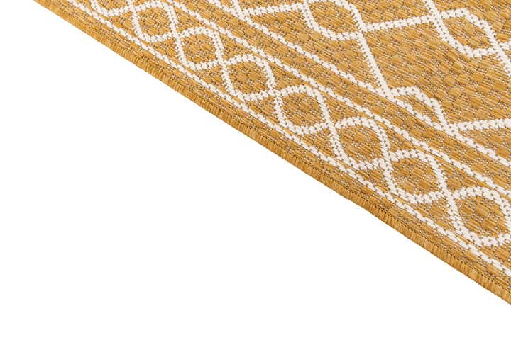 5' 3 x 7' 8 Easy-Clean Modern Indoor / Outdoor Rug