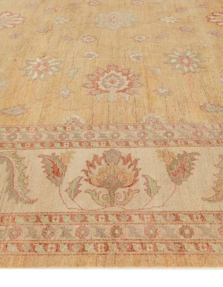 11' 9 x 17' 7 Hand Knotted Peshawar Ziegler Rug