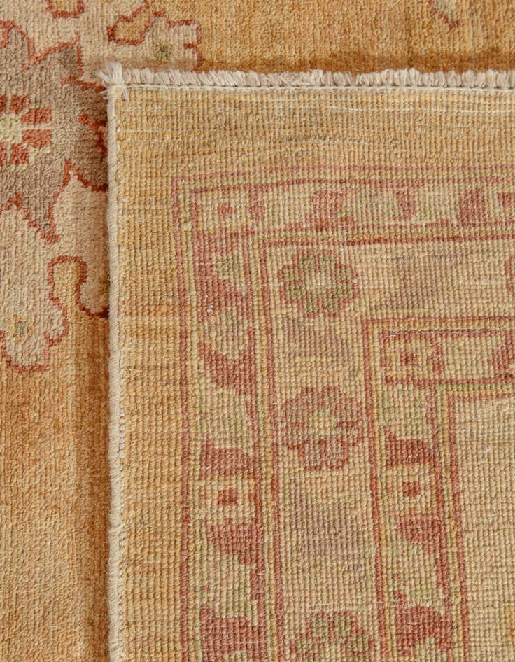 Detail image of 11' 9 x 17' 7 Hand Knotted Peshawar Ziegler Rug