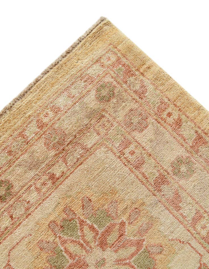 Detail image of 11' 9 x 17' 7 Hand Knotted Peshawar Ziegler Rug